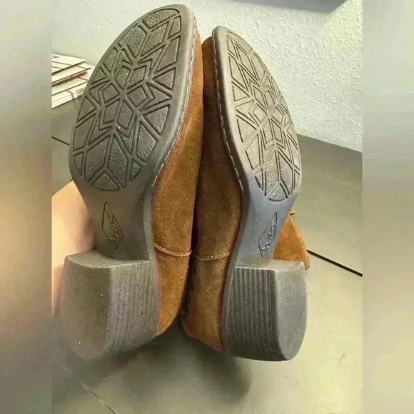 BOC Genuine Leather Brown Western Mid Calf Boots 9 - Picture 6 of 7